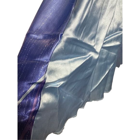 Disney Store Girls Frozen 2 Princess Elsa Traveling Outfit Blue Costume Medium - Picture 6 of 11